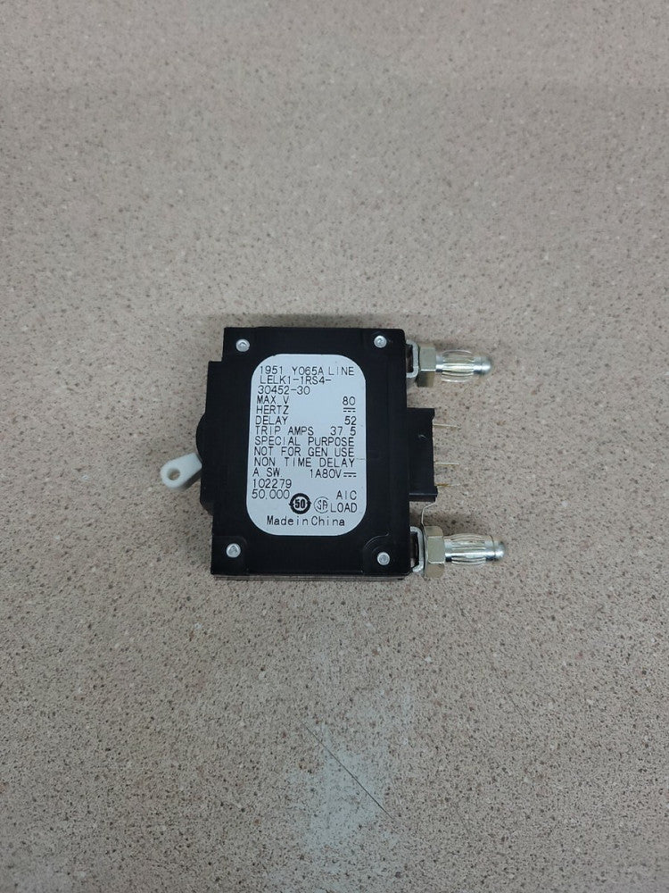 Sensata-Airpax LELK1-1RS4-30452-30  1951 Y065A  Bullet 1 Pole DC Breaker