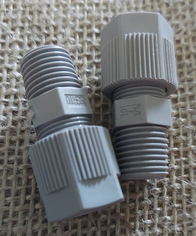 Lot of 2 -Serto SO 31121-10-1/4 Male Adaptor Union NPT