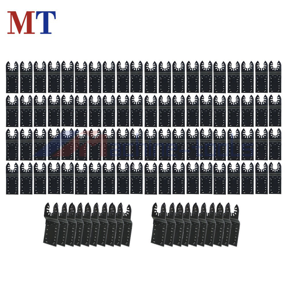 100 Pack Oscillating Tool Blades Professional Universal Oscillating Saw Blades