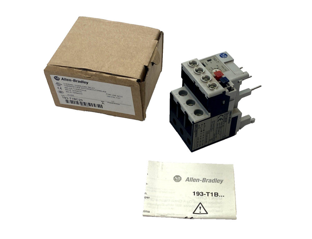 Allen Bradley 193-T1BC20 Ser. A Thermal Overload Relay 15-20A