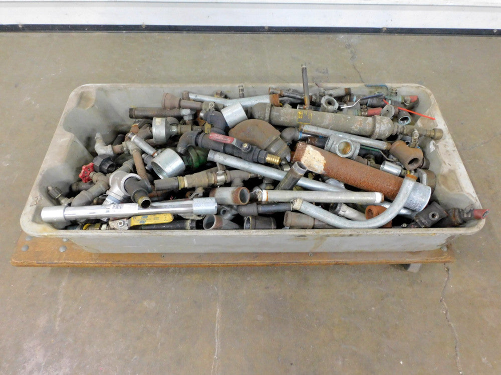 250 Lbs. of mostly used some new pipe fittings