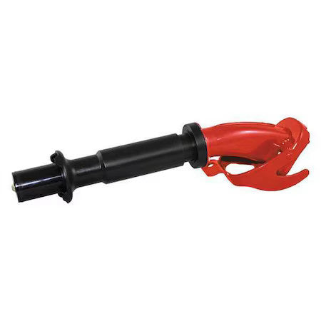 Wavian Jc00ssr Rigid Spout, Plastic/Steel, Red, 1 In Dia.