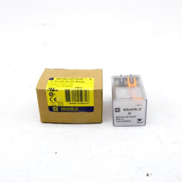 SQUARE D 8501KU13P14V20 SER. E 120V 12A NSMP