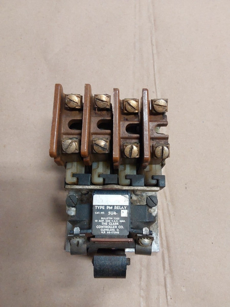 CLARK CONTROLLER Type PM Relay Bulletin 7305 5U4
