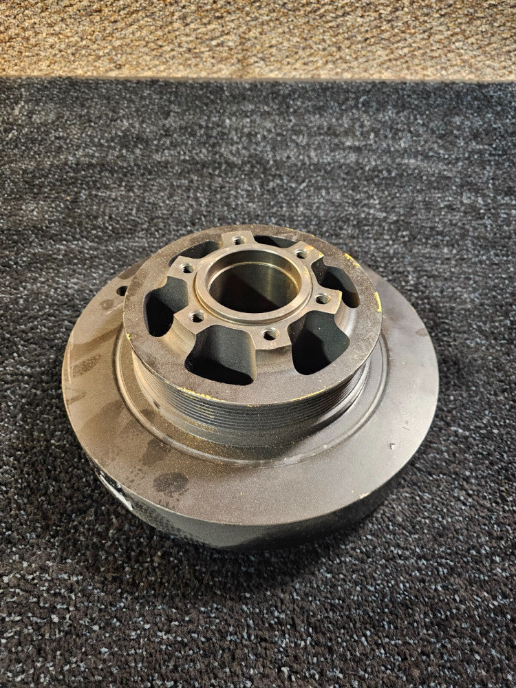 Pulley with Dampener RE529615 Fits John Deere 6090HF475 6090HF485 6090HFC47