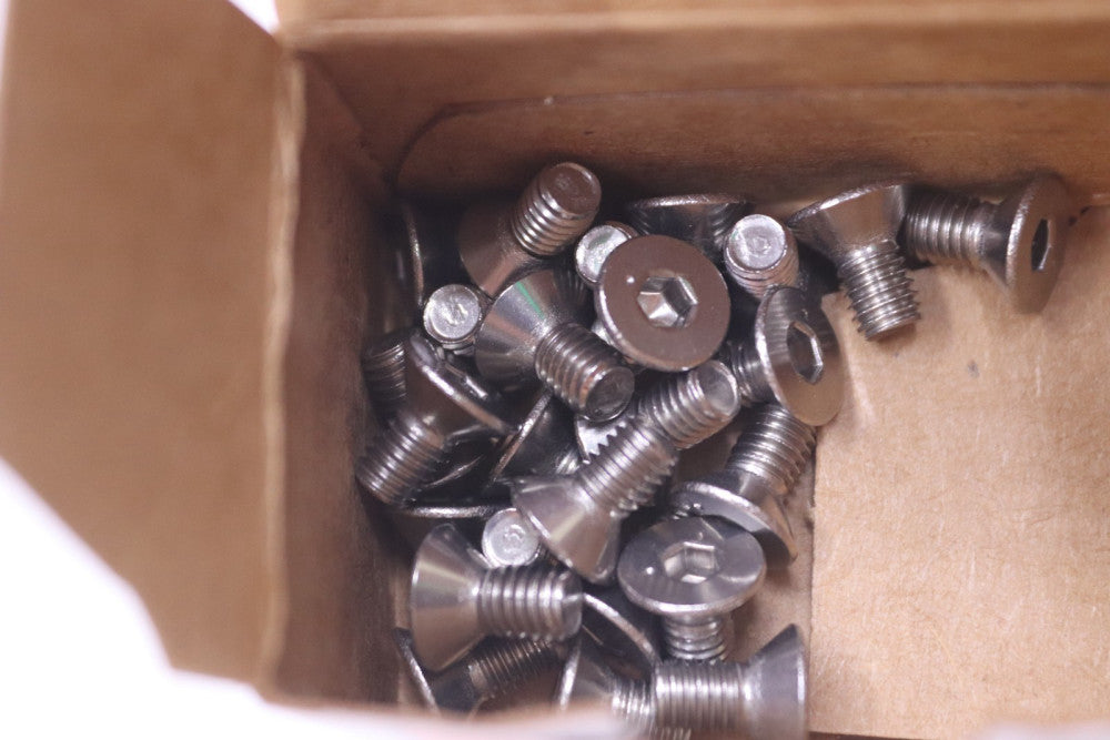 (25-Pk) Hex Flat Socket Cap Screw Grade 316SS ASTM F879 #10-32 x 3/8" 0178186