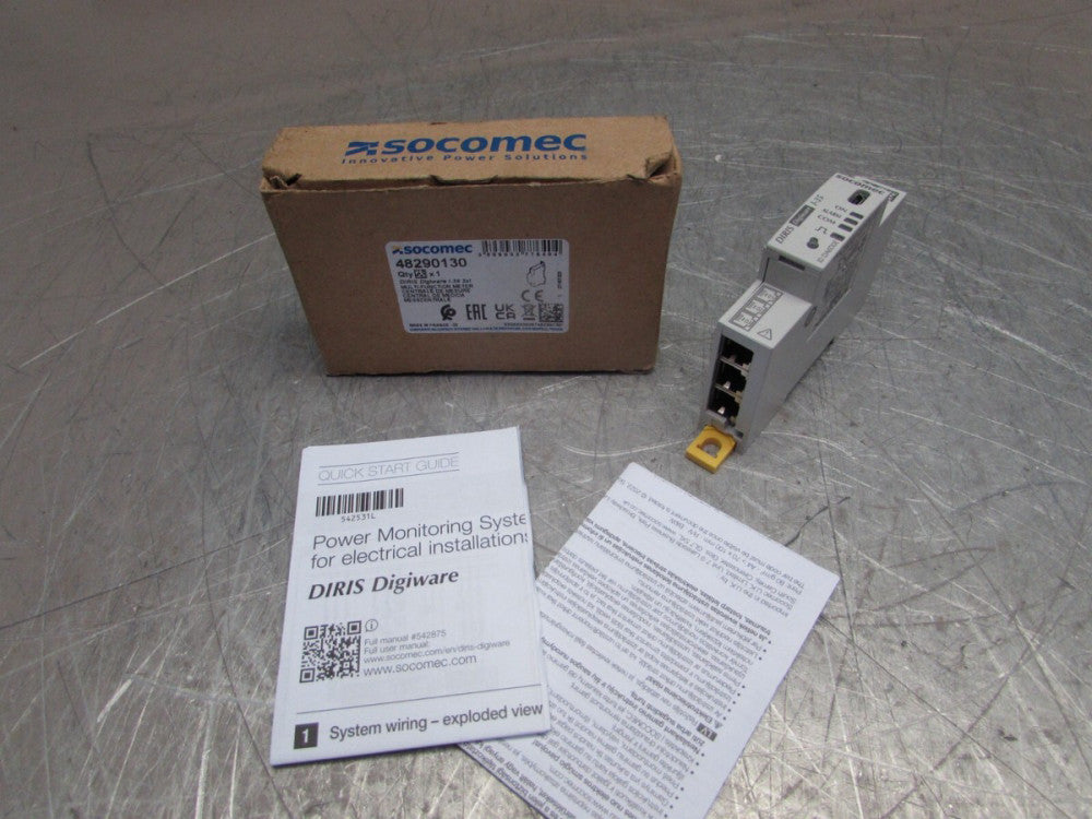 SOCOMEC 48290130 , MULTI-FUNCTION METER, DIRIS Digiware I-35 , NIB! MAKE OFFER!