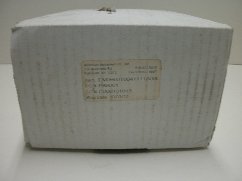 ANDERSON EM066010041111A0000 PRESSURE GAUGE PHARMACEUTICAL SERIES 0-30 NIB