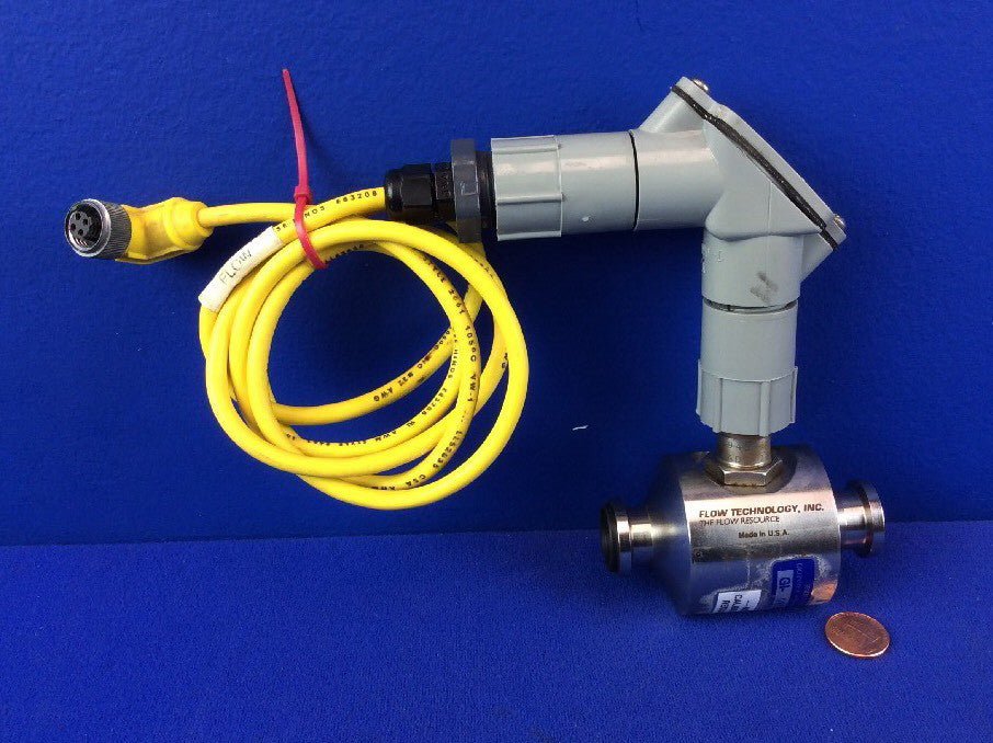 FLOW TECHNOLOGY SA-12T1YWULEG-5 SANITARY TURBINE FLOWMETER