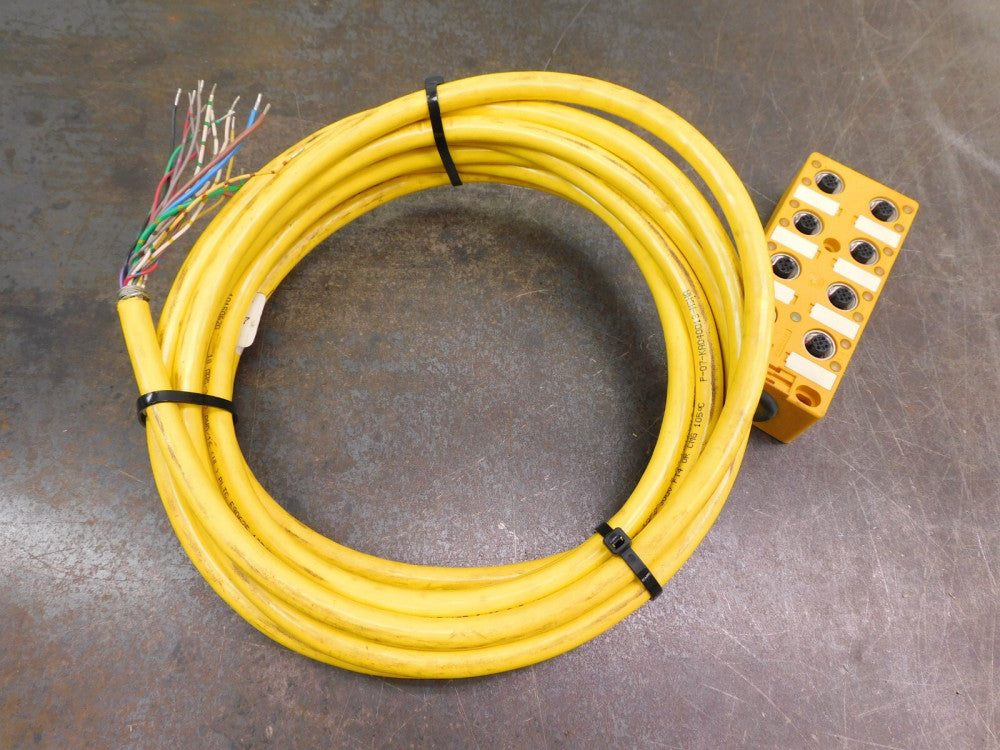 TURCK VB80.5-N7X17-5 EuroFast Cord Cable Wire ID# U0218-1