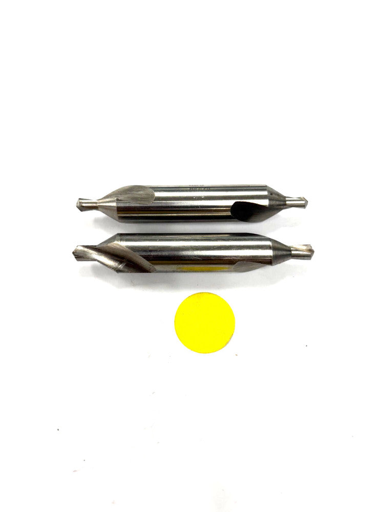 DORMER #6 HSS CENTER DRILL LENGTH-3" LOT OF 2