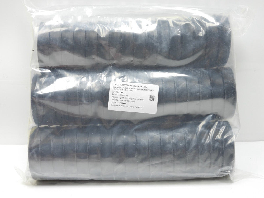 50-Pack 416829 3750 2000-625 Seal Black Urethane Poly Pack 2 x 2-3/4 x 5/8 inch