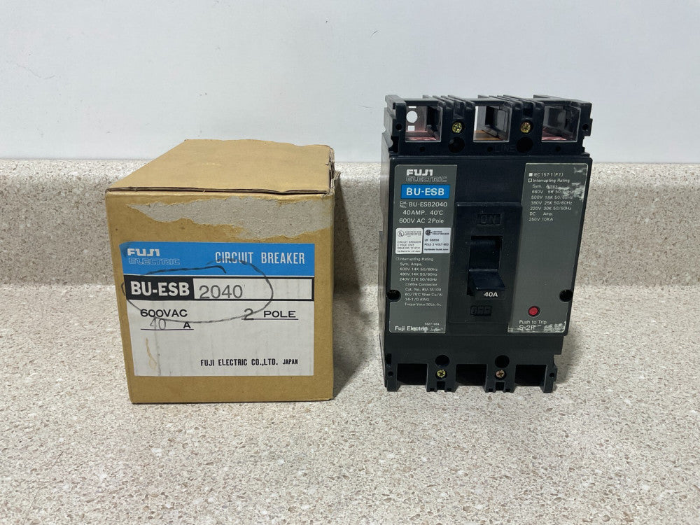Fuji Electric BU-ESB2040 2 Pole, 40 Amp NEW