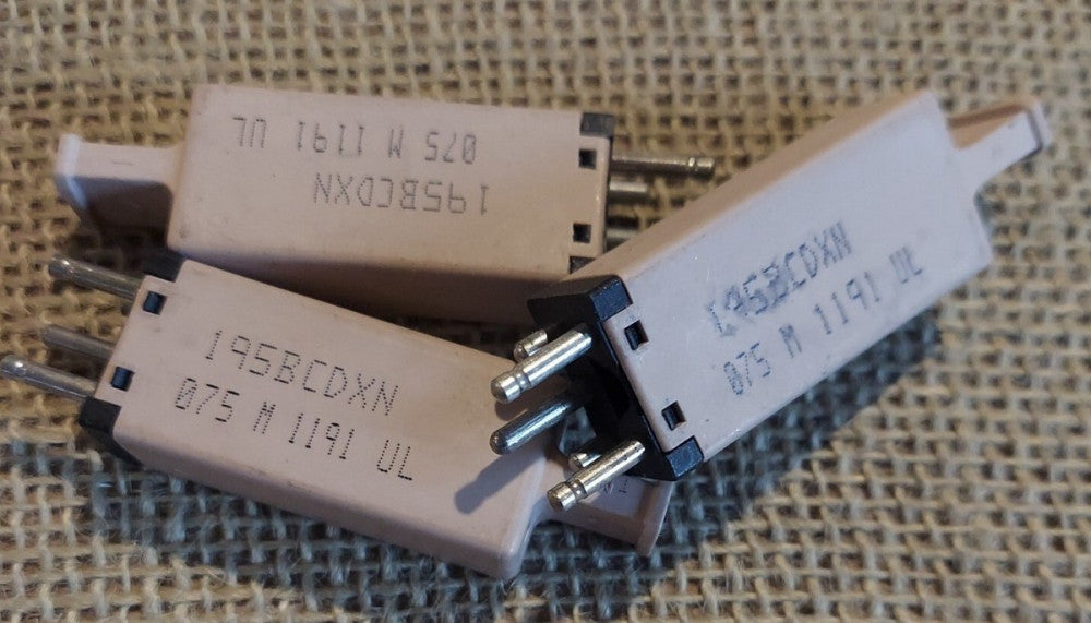 3 - Tii Porta Systems Gas Tube Delta Surge Protector 5-pin Fuse 195BCDXN 75V