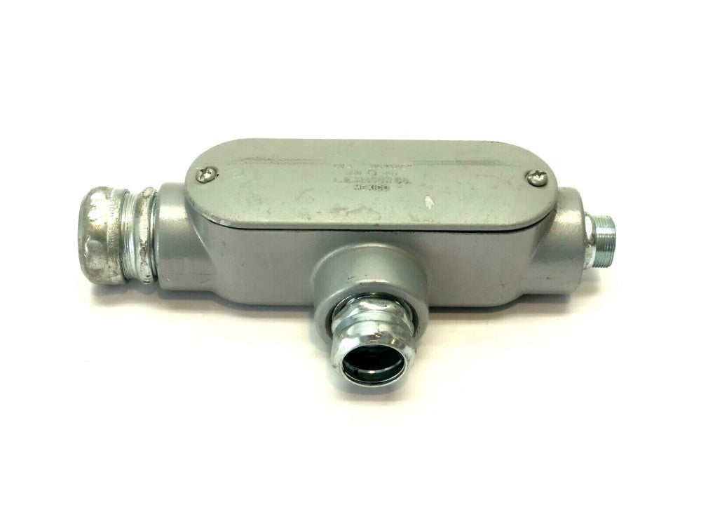 Le Mason Co. CV4 Red Dot Conduit Body 1-1/4" x 1-1/2"