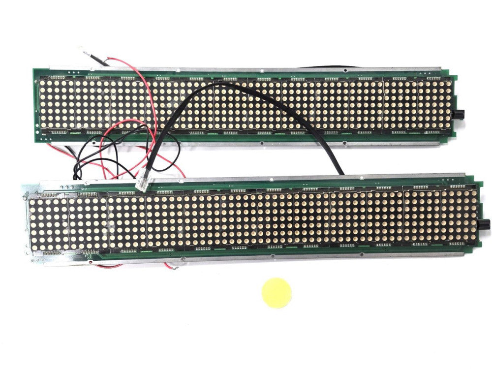 2 - 12 LIGHT-UP DISPLAY WIRED TOGETHER