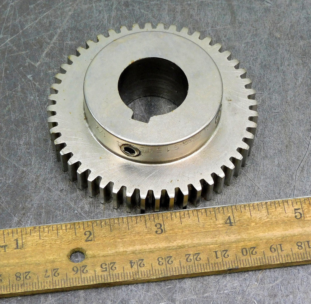 Martin S1648 External Tooth Spur Gear 16DP 48 Teeth 1/2" Face 1" Bore