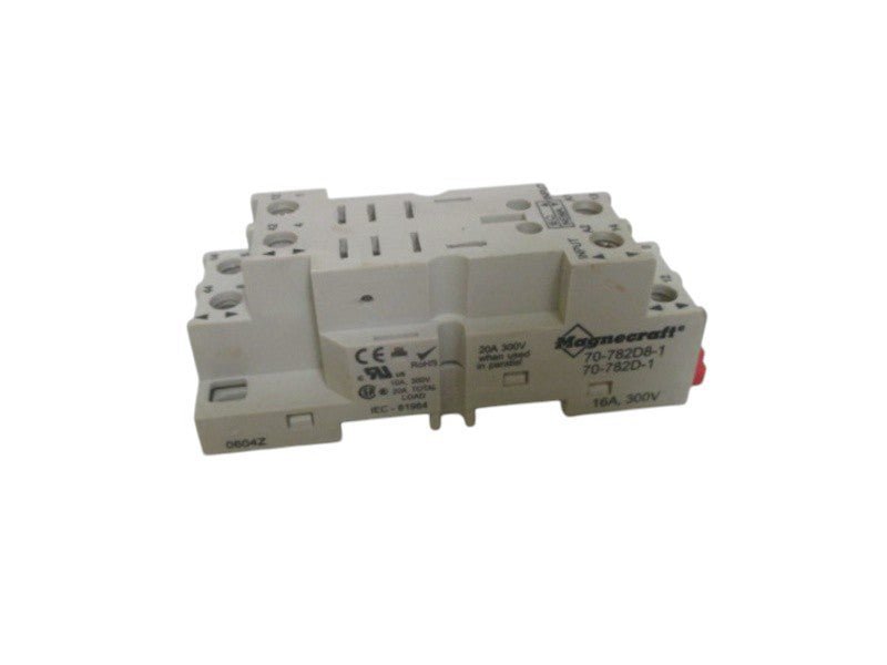 MAGNECRAFT 70-782D8-1 RELAY SOCKET  UNMP