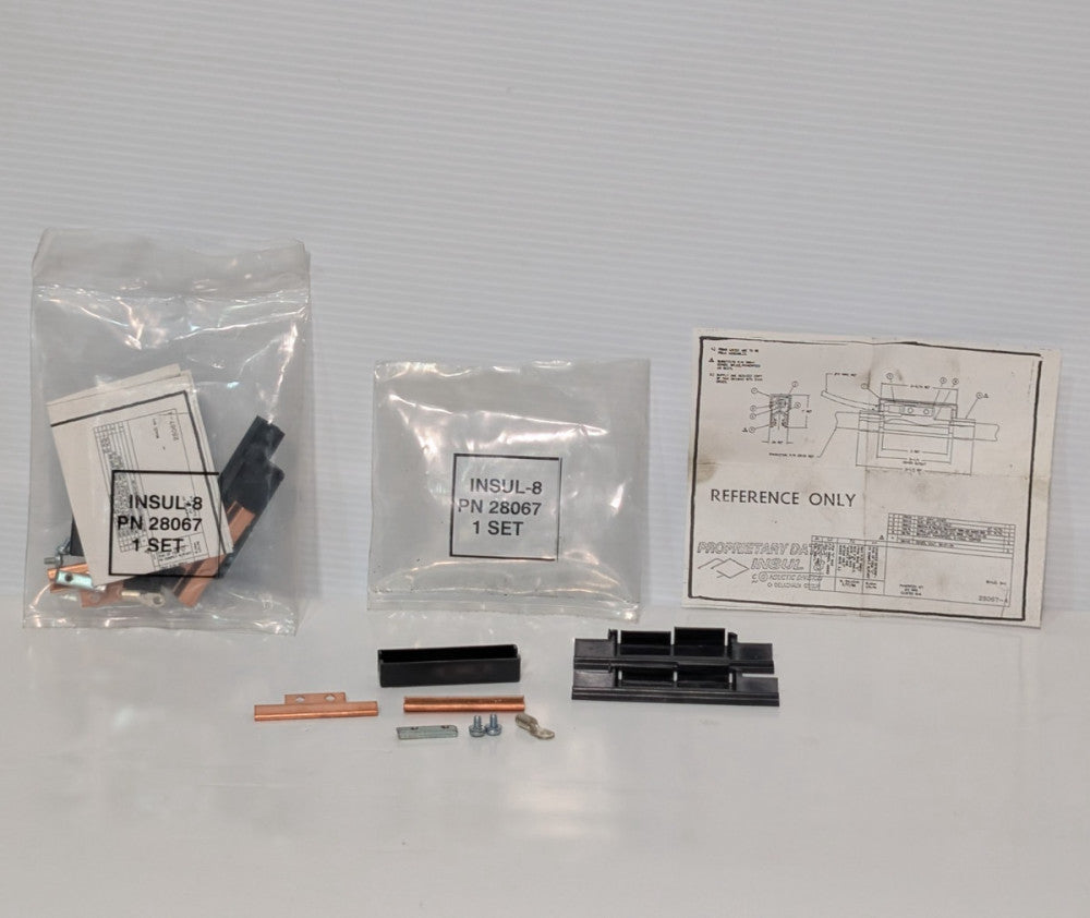 Lot of 2: INSUL-8 28067 industrial in-line power feed component kits #10 Wire