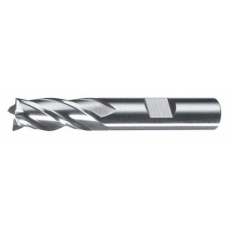 Cleveland C75101 4-Flute Hss Center Cutting Square Single End Mill Cleveland