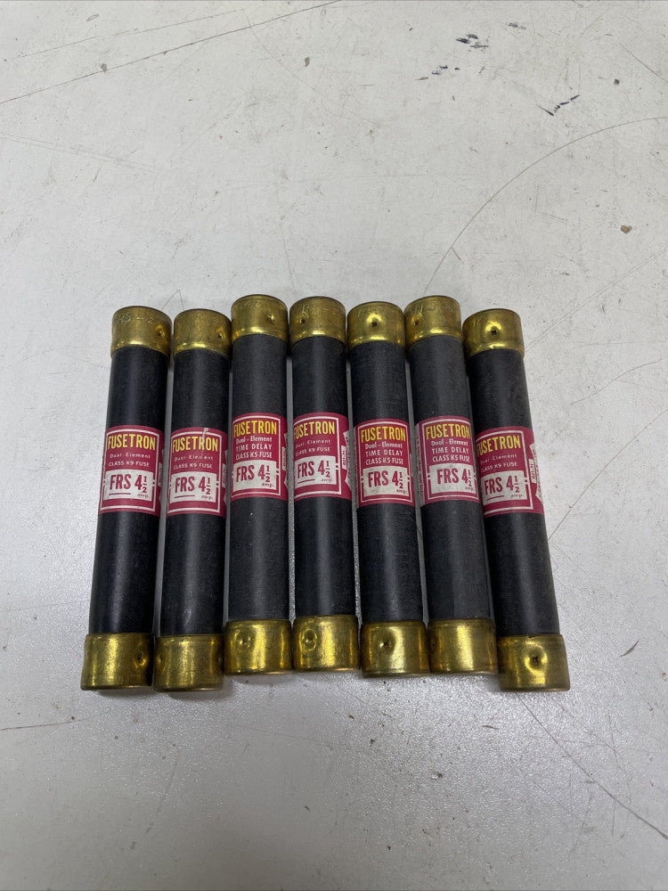 1) New Old Stock! Fusetron FRS4-1/2 4.5A Fuse 