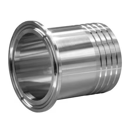 STEEL & OBRIEN 14MPHR-.50X.125-316 1/2" x 1/8" Tri-Clamp End x Hose Barb -