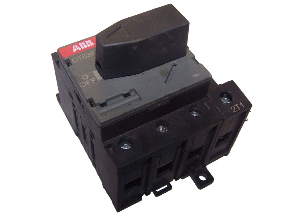 ABB DISCONNECT SWITCH 63 AMP 600 VAC  OT63E4N2 -117