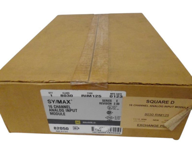 SQUARE D SY/MAX 8030-RIM125  NSFS