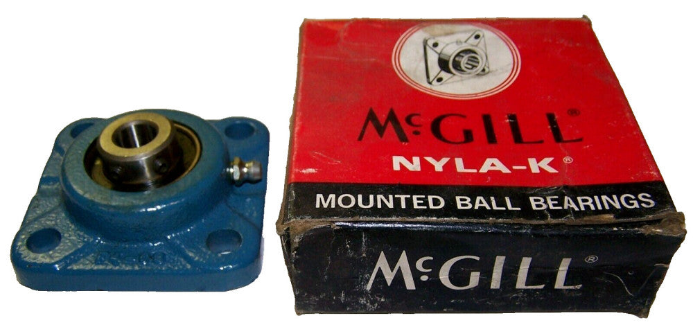 NEW MCGILL F4-03 FLANGE MOUNT W/ MB25-1/2 BALL BEARING INSERT