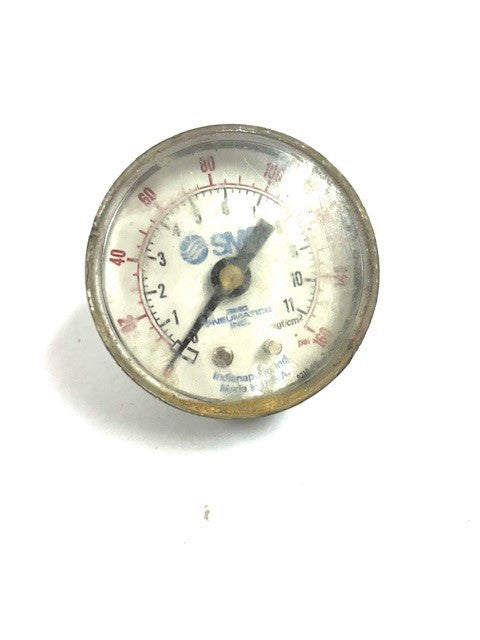 SMC PRESSURE GAUGE 0-160 PSI 0-11 KGF