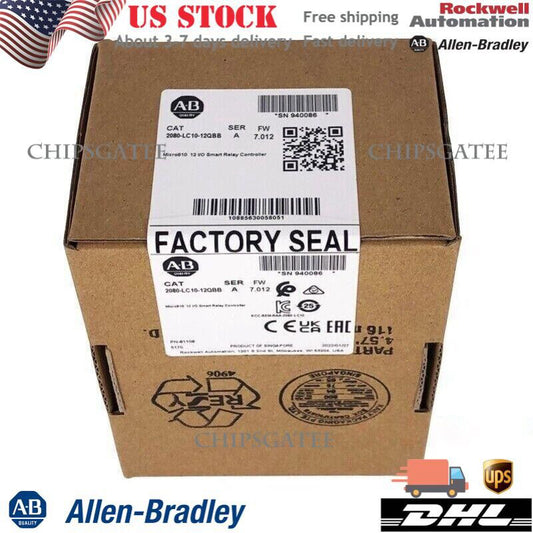 2080-LC10-12QBB New AB Micro810 12 I/O Smart Relay Controller Stock US Free Tax