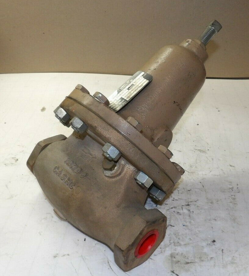 NEW CASHCO 400 CWP PRESSURE REGULATOR 100-300 PSIG 1" NPT  1000HP-12 BRZ/CI/B2/G