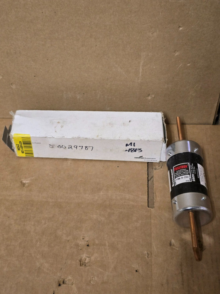 COOPER BUSSMANN FRN-R-250 FUSETRON DUAL ELEMENT TIME-DELAY FUSE 250A 250V  NEW !