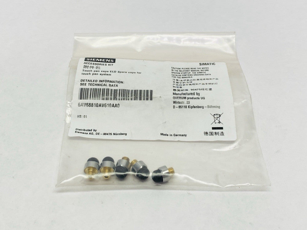 Siemens 6AV68810AV610AA0 Touch Pen Caps ELO Spare Caps LOT OF 5