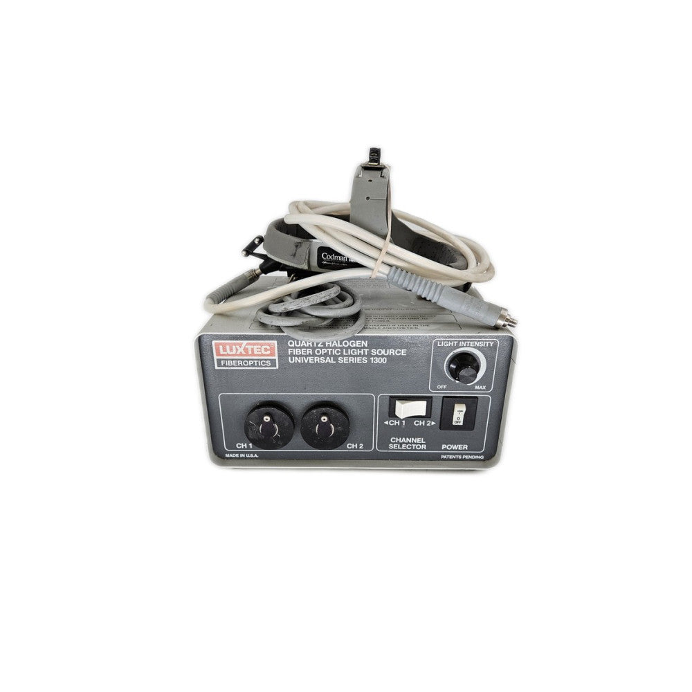 Luxtec Quartz Halogen Fiber optic light source Universal Series 1300