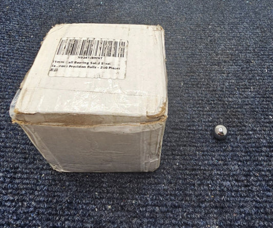(200 PIECES) 11mm Ball Bearing Solid Steel Precision Balls Stainless Steel