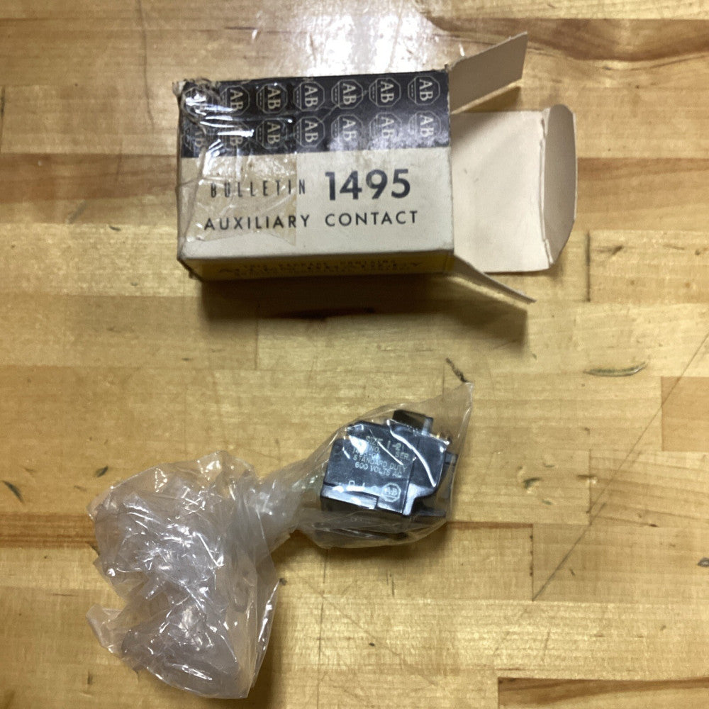 1 NIB ALLEN BRADLEY 1495-G1 1495G1 AUX CONTACT SIZE 1 & 2 C1