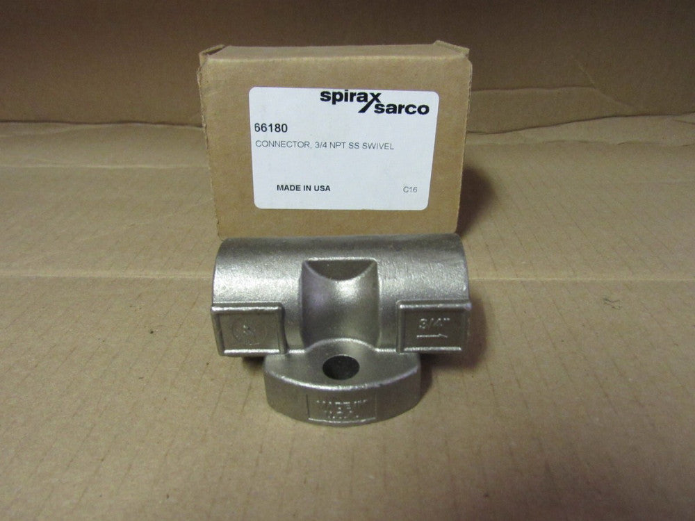 SPIRAX SARCO 3/4"NPT SS PIPELINE SWIVEL CONNECTOR, 66180, NIB! MAKE OFFER!