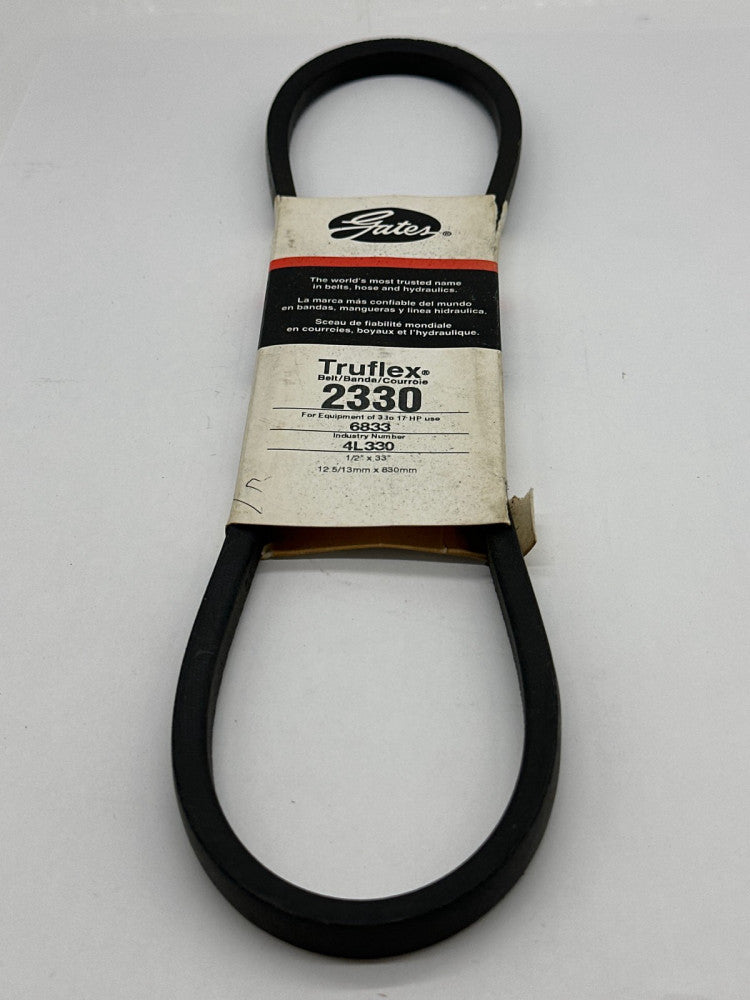 Gates 2330 Truflex® V-Belt 1/2" X 33" 4L330 