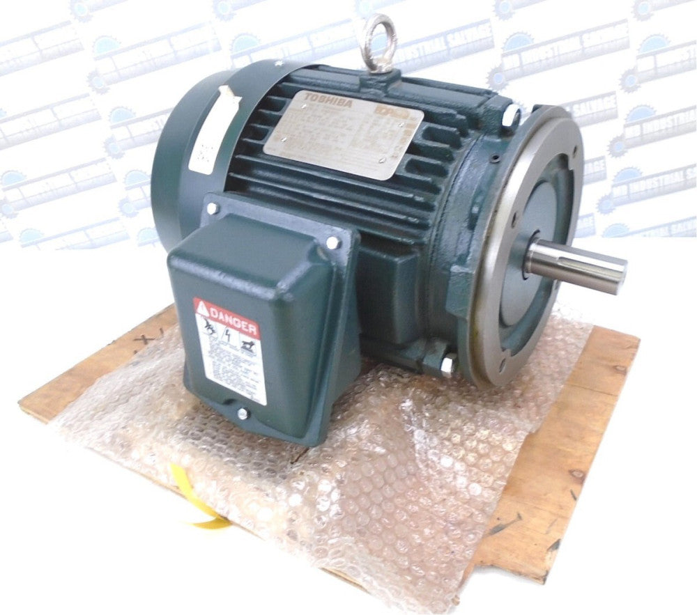 TOSHIBA - 0054SDSR44A-P - Cont Duty IKH AC MOTOR - 5HP 1800RPM 230/460V - 1-1/8"