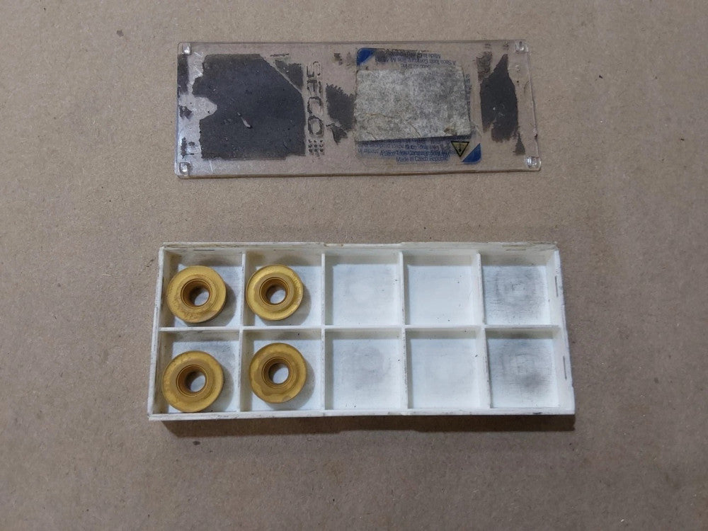 Seco Carbide Turning Insert RCMT43 F1 Grade TP200 Qty 4 NOS