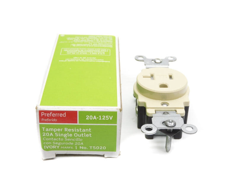 LEVITON T5020 125V 20A NSMP