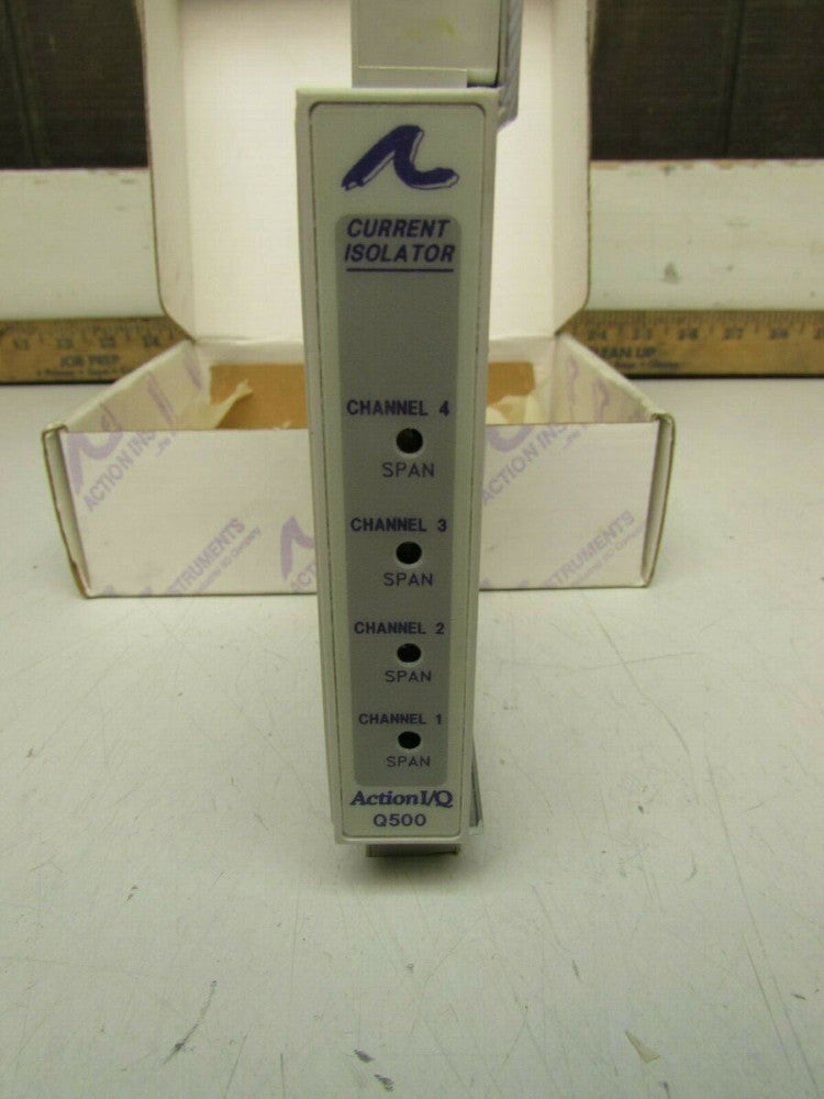 ACTION INSTRUMENTS  Q500-4B00 , 4 CH. LOOP POWERED CURRENT ISOLATOR ,NEW IN BOX 