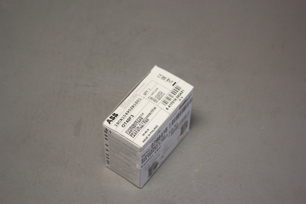 NEW ABB DISCONNECTOR SWITCH OT40F3