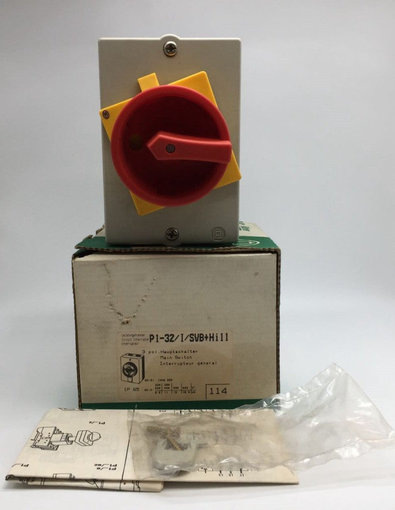 MOELLER P1-32/I/SVB/HI11 Main Disconnect Switch 