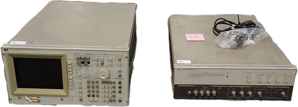 HP 4194A Impedance/Gain-Phase Analyzer 40MHz  & HP Measurement Unit 