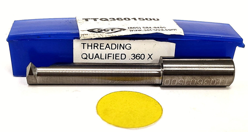 SCT CARBIDE BORING BAR .360" X 1.50" 3/8" SHANK 2-1/2" OAL TTQ3601500