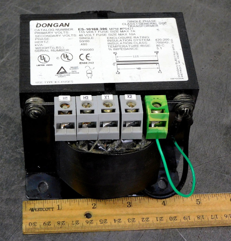 Dongan - ES-10168.396 Single Phase General Use Transformer 48-115V