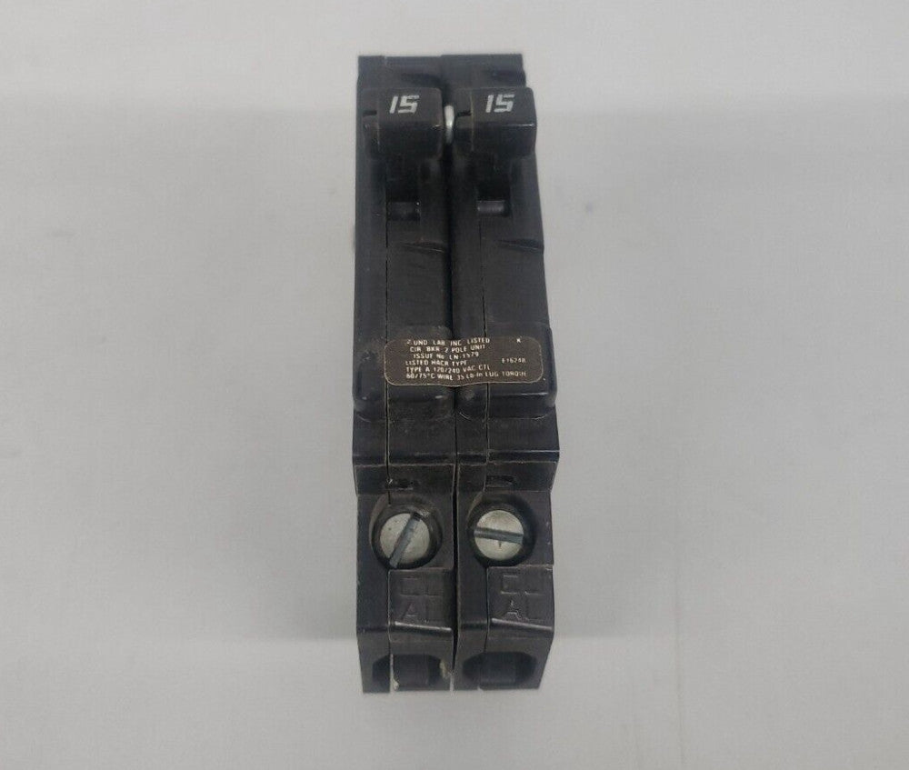 New Old Stock! Challenger Breaker A215 2 pole 15A,240V W#
