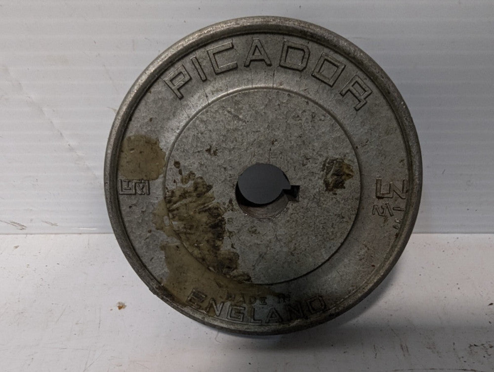 Picador 3 1/2 Inch Aluminum Pulley - 1/2 Inch Bore